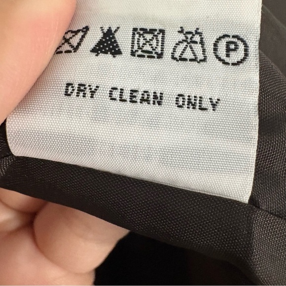 Boden Collared Wool-Blend Double Breasted Pea Coat Jacket Size 8 Red & Black - Picture 11 of 12